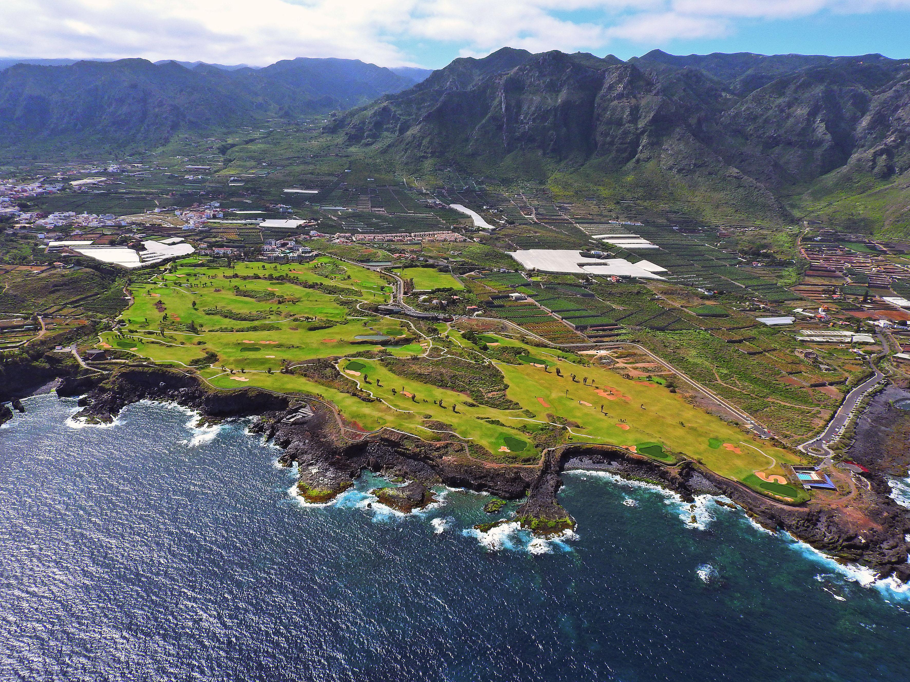 Hacienda del Conde member of Meliá Collection - Adults Only Buenavista Del Norte Exterior foto Aerial view of the Princeville Golf Course
