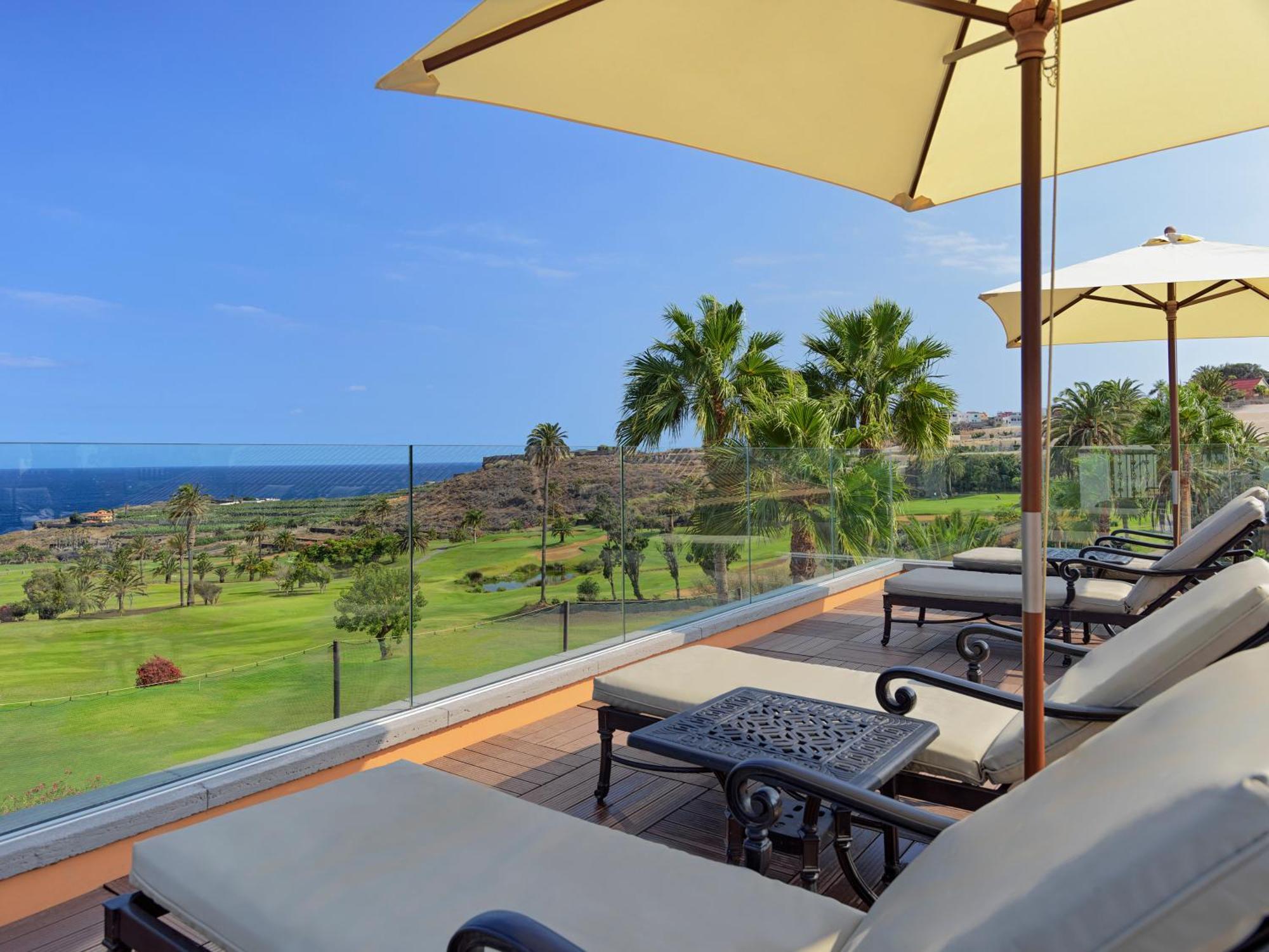 Hacienda del Conde member of Meliá Collection - Adults Only Buenavista Del Norte Exterior foto View from the rooftop